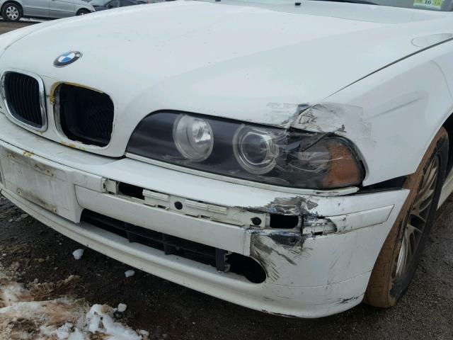 WBADT63491CF09823 - 2001 BMW 530 I AUTO WHITE photo 9