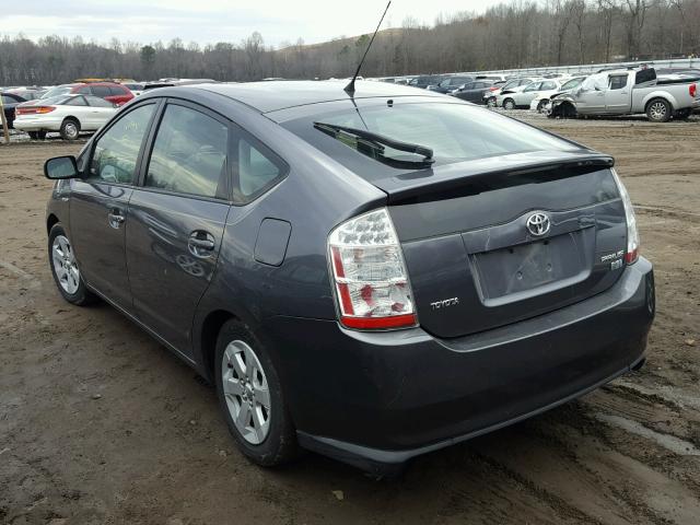 JTDKB20UX73232860 - 2007 TOYOTA PRIUS GRAY photo 3