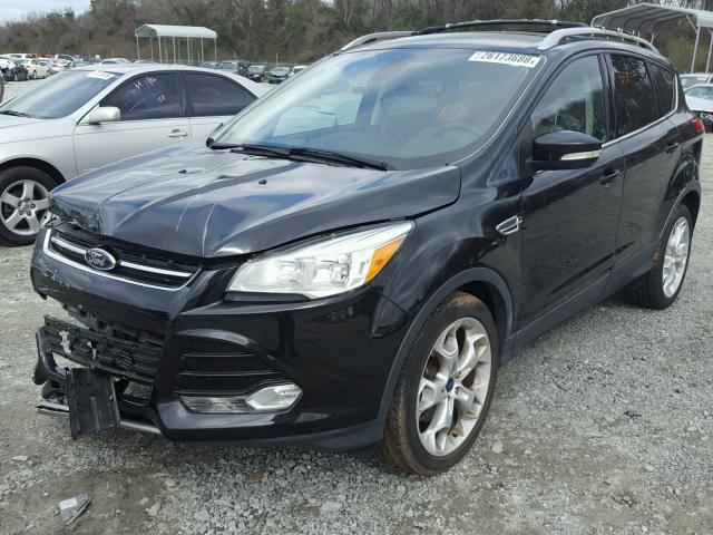 1FMCU0J96EUE33560 - 2014 FORD ESCAPE TIT BLACK photo 2