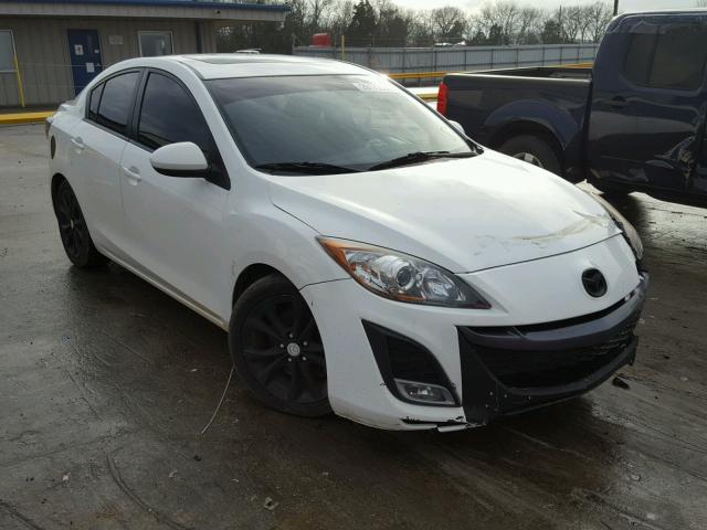 JM1BL1S50A1338573 - 2010 MAZDA 3 S WHITE photo 1