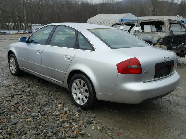 WAUEH64B91N111256 - 2001 AUDI A6 2.8 QUA SILVER photo 3