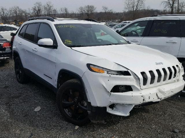 1C4PJMDS1HW556180 - 2017 JEEP CHEROKEE L WHITE photo 1