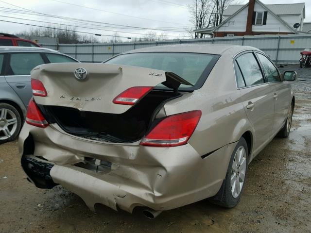 4T1BK36B26U115256 - 2006 TOYOTA AVALON XL TAN photo 4