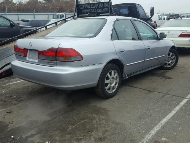 1HGCG66872A147830 - 2002 HONDA ACCORD EX SILVER photo 4