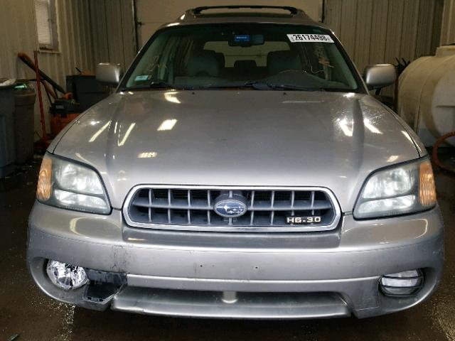 4S3BH806837619462 - 2003 SUBARU LEGACY OUT GOLD photo 9