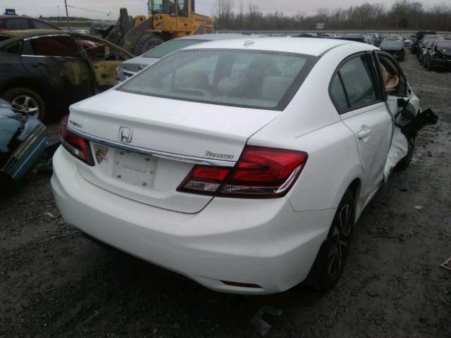 19XFB2F89DE042872 - 2013 HONDA CIVIC EX WHITE photo 4