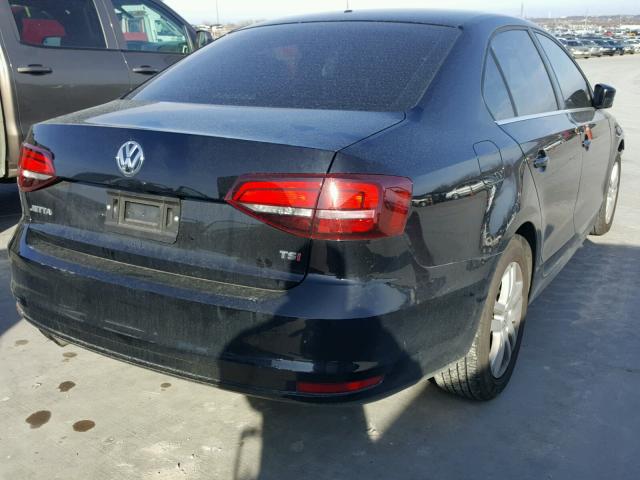 3VW2B7AJ4HM316302 - 2017 VOLKSWAGEN JETTA S 黑色 照片 4