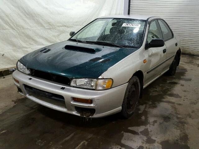 JF1GC4354XH500376 - 1999 SUBARU IMPREZA L TWO TONE photo 2