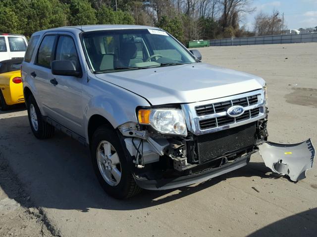 1FMCU0C78CKB38271 - 2012 FORD ESCAPE XLS SILVER photo 1