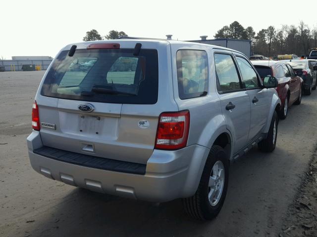 1FMCU0C78CKB38271 - 2012 FORD ESCAPE XLS SILVER photo 4