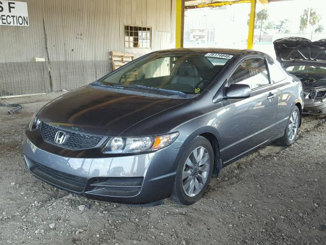 2HGFG12989H510856 - 2009 HONDA CIVIC EXL CHARCOAL photo 2