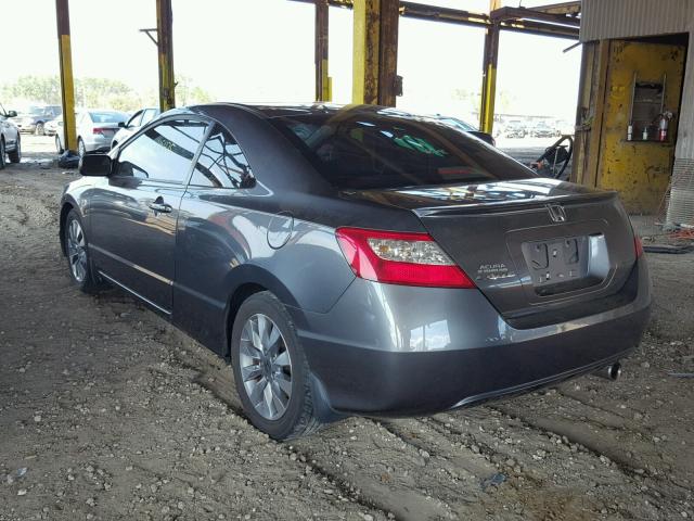 2HGFG12989H510856 - 2009 HONDA CIVIC EXL CHARCOAL photo 3