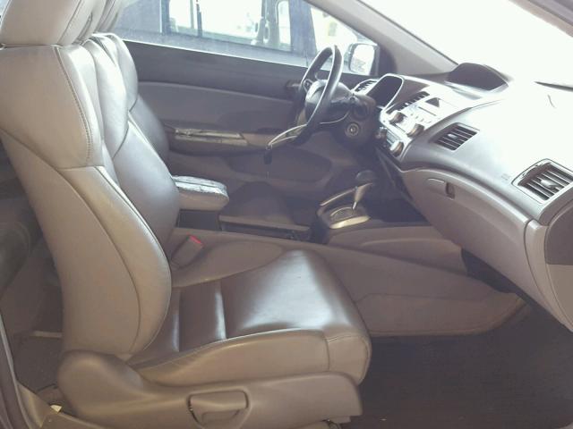 2HGFG12989H510856 - 2009 HONDA CIVIC EXL CHARCOAL photo 5