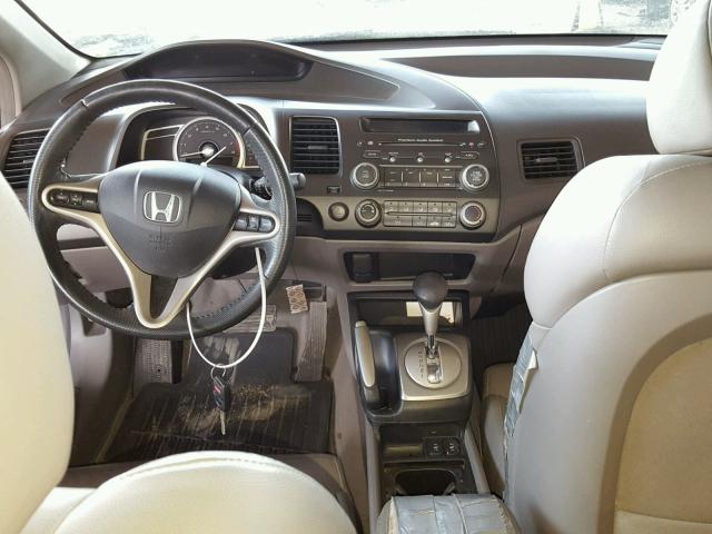 2HGFG12989H510856 - 2009 HONDA CIVIC EXL CHARCOAL photo 9
