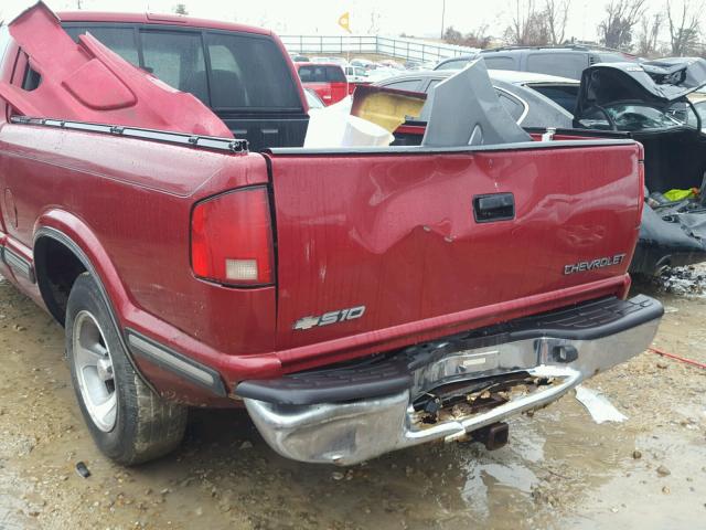 1GCCS19X1X8118938 - 1999 CHEVROLET S TRUCK S1 RED photo 9