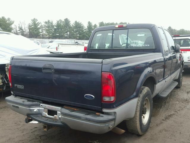 1FTNX20L4XEE07291 - 1999 FORD F250 SUPER BLUE photo 4