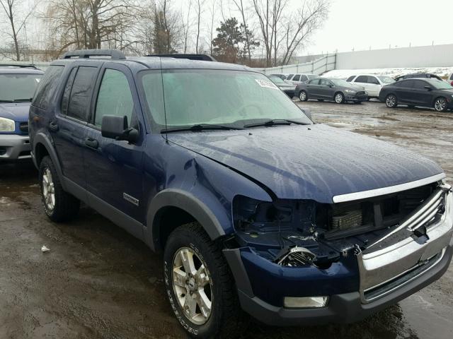 1FMEU73E06UA82769 - 2006 FORD EXPLORER X GREEN photo 1