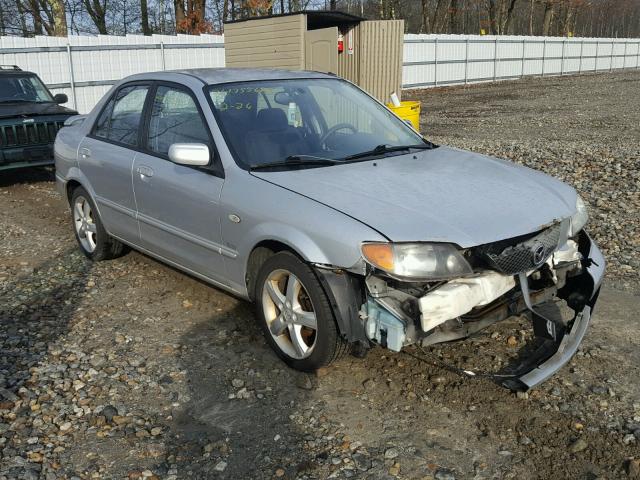 JM1BJ225031136203 - 2003 MAZDA PROTEGE DX SILVER photo 1