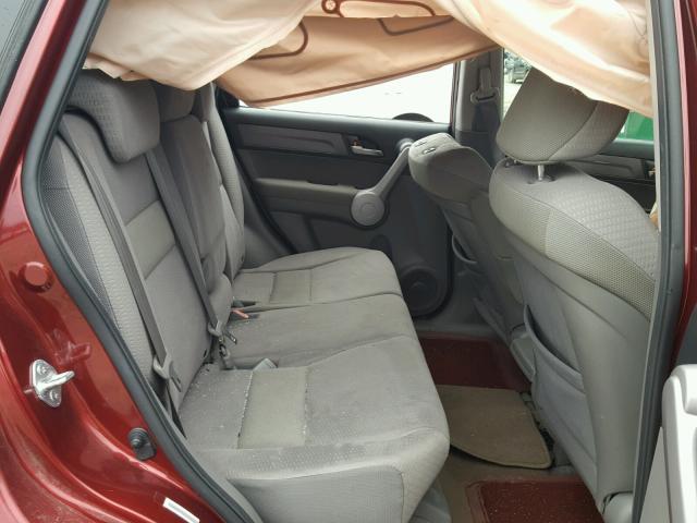 JHLRE48527C054461 - 2007 HONDA CR-V EX RED photo 6