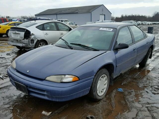 1B3HD46TXRF286502 - 1994 DODGE INTREPID BLUE photo 2