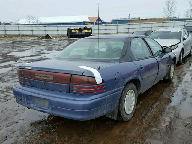 1B3HD46TXRF286502 - 1994 DODGE INTREPID BLUE photo 4