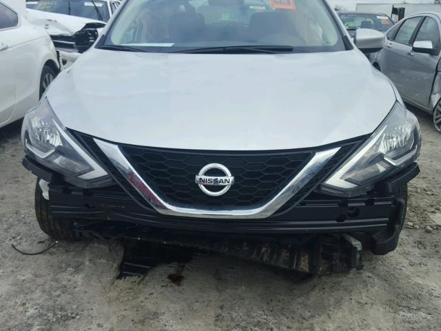 3N1AB7AP1HY332634 - 2017 NISSAN SENTRA S SILVER photo 9