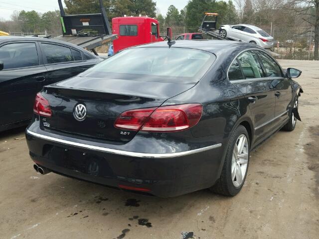 WVWBP7AN4DE571295 - 2013 VOLKSWAGEN CC SPORT BLACK photo 4