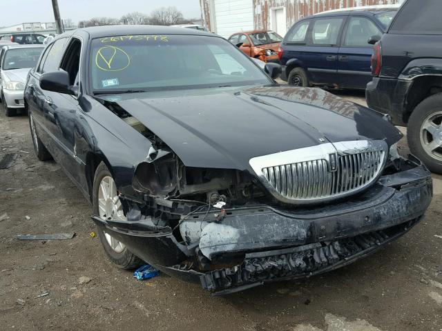 2LNHM84V18X649892 - 2008 LINCOLN TOWN CAR E BLACK photo 1