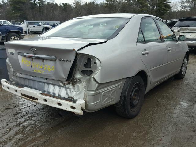 4T1BE32K66U733614 - 2006 TOYOTA CAMRY LE GRAY photo 4