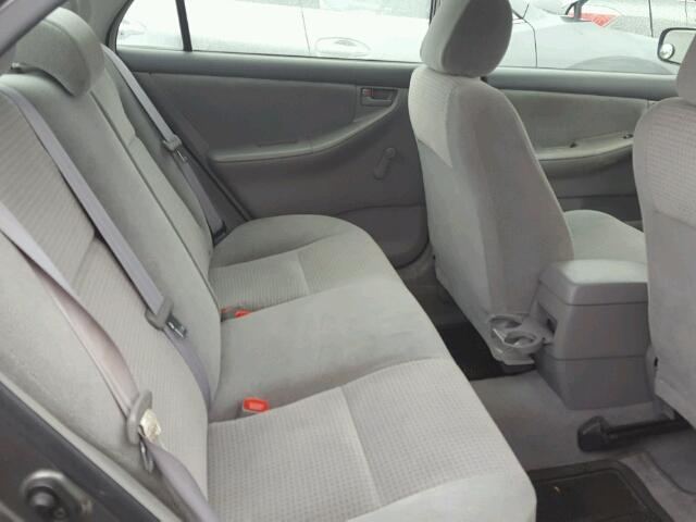 2T1BR32E27C832092 - 2007 TOYOTA COROLLA CE GRAY photo 6