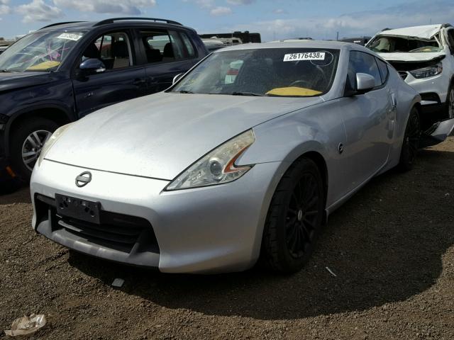 JN1AZ44E29M407401 - 2009 NISSAN 370Z SILVER photo 2