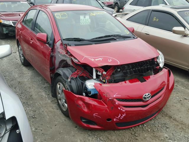 JTDBT923X71178952 - 2007 TOYOTA YARIS RED photo 1