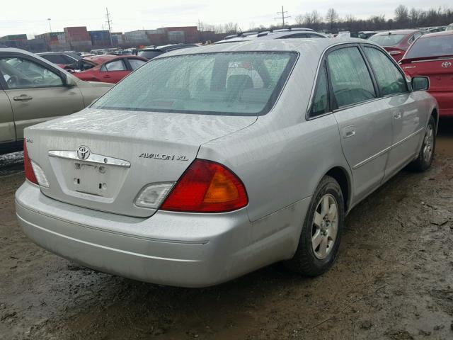 4T1BF28B01U142881 - 2001 TOYOTA AVALON XL SILVER photo 4