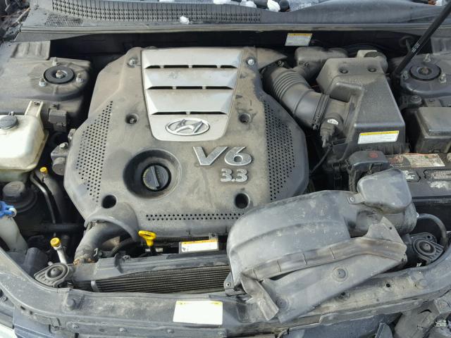 5NPEU46F06H038921 - 2006 HYUNDAI SONATA GLS BLUE photo 7