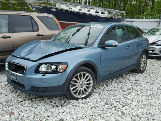 YV1MK672882050502 - 2008 VOLVO C30 T5 BLUE photo 2