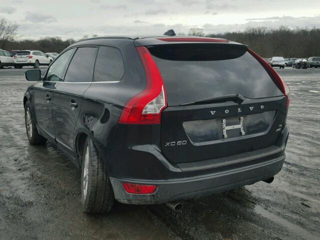 YV4992DZ8A2108838 - 2010 VOLVO XC60 T6 BLACK photo 3