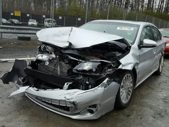 4T1BD1EBXEU031930 - 2014 TOYOTA AVALON HYB SILVER photo 2