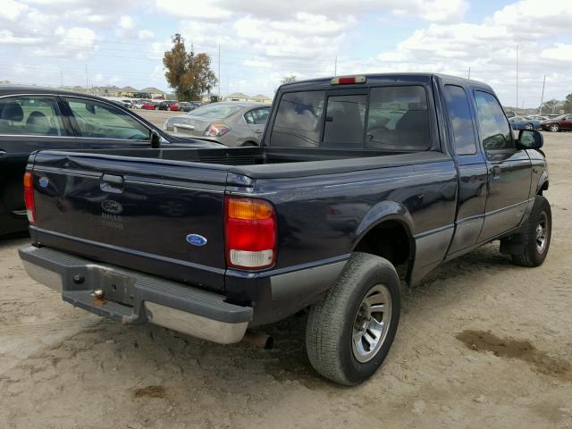 1FTYR14V3XPA17445 - 1999 FORD RANGER SUP BLUE photo 4