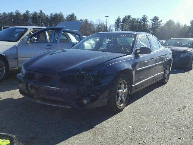 1G2WP52K61F230968 - 2001 PONTIAC GRAND PRIX Mavi foto 2