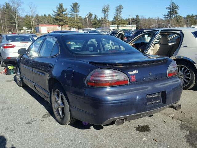 1G2WP52K61F230968 - 2001 PONTIAC GRAND PRIX Mavi foto 3