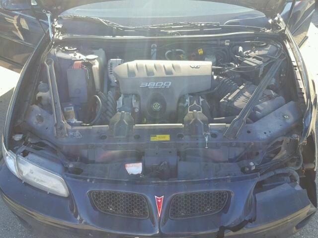 1G2WP52K61F230968 - 2001 PONTIAC GRAND PRIX Mavi foto 7