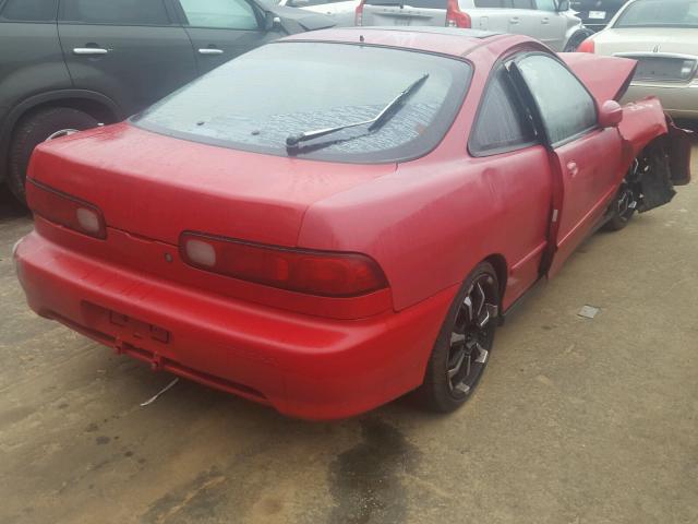 JH4DC4355XS003805 - 1999 ACURA INTEGRA LS RED photo 4