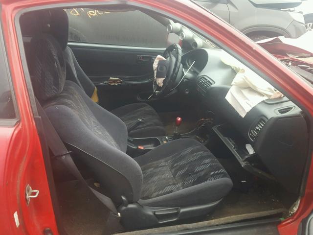 JH4DC4355XS003805 - 1999 ACURA INTEGRA LS RED photo 5