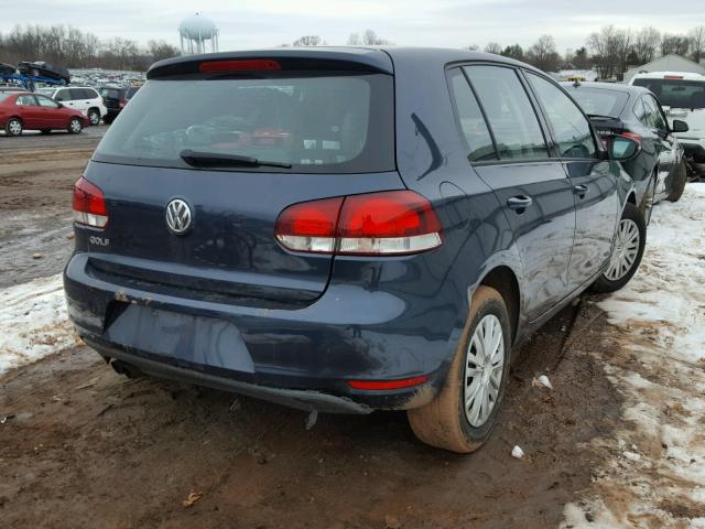 WVWDB9AJ3AW333816 - 2010 VOLKSWAGEN GOLF GRAY photo 4