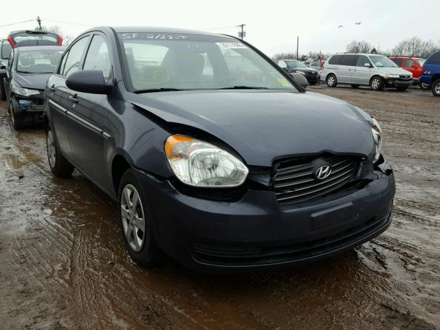 KMHCN46C39U349517 - 2009 HYUNDAI ACCENT GLS GRAY photo 1