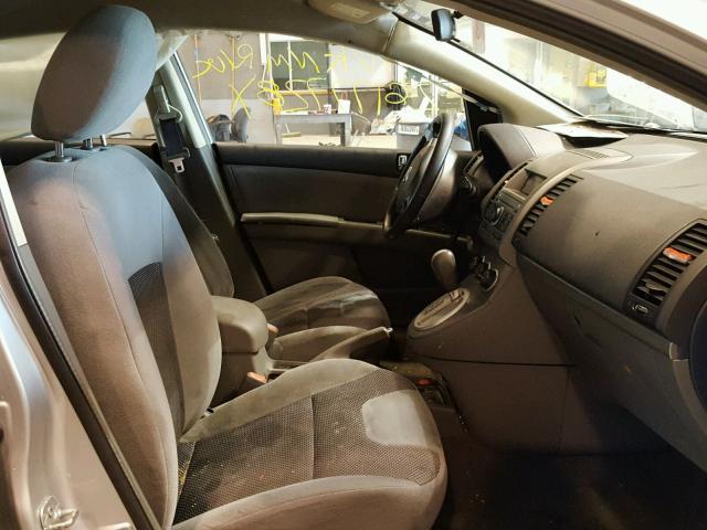 3N1AB61E67L656019 - 2007 NISSAN SENTRA 2.0 SILVER photo 5