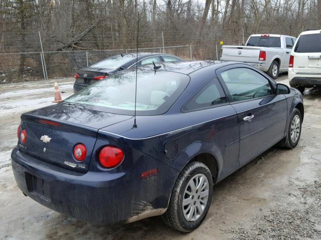 1G1AC1F56A7175004 - 2010 CHEVROLET COBALT 1LT BLUE photo 4