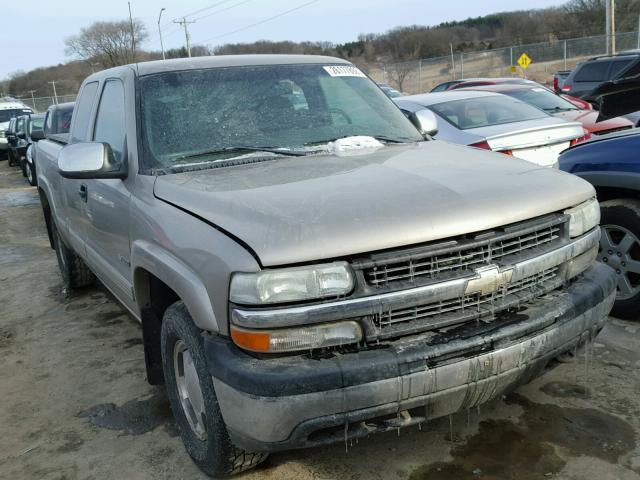 2GCEK19T521368331 - 2002 CHEVROLET SILVERADO TAN photo 1