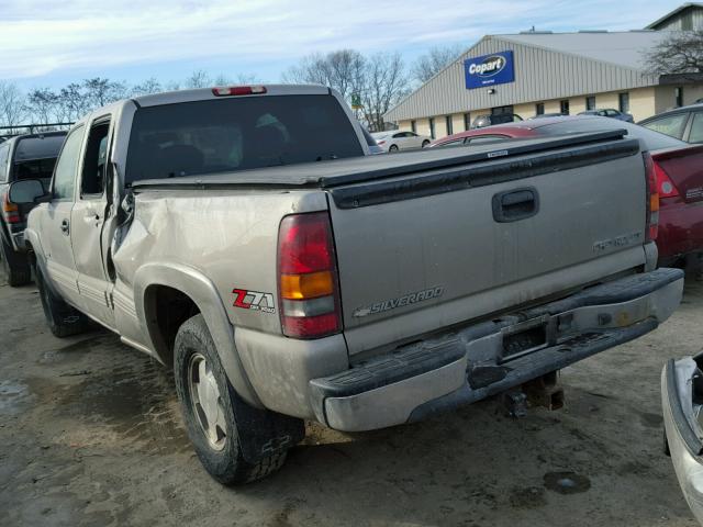 2GCEK19T521368331 - 2002 CHEVROLET SILVERADO TAN photo 3