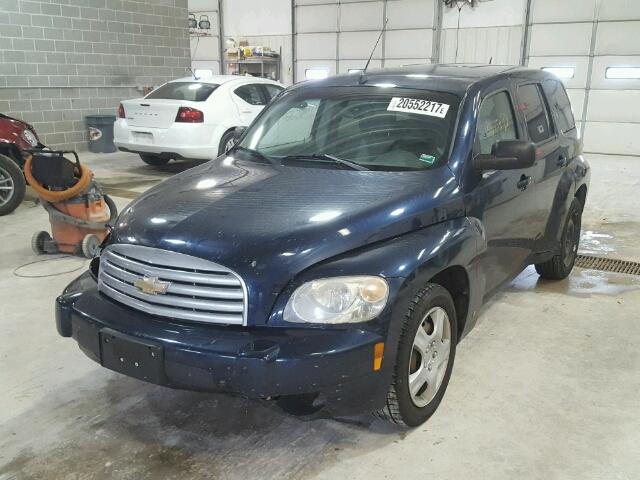 3GNDA13D78S571631 - 2008 CHEVROLET HHR LS BLUE photo 2